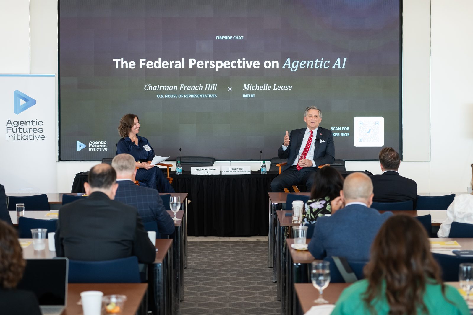 Fireside chat with Chairman French Hill and Michelle Lease