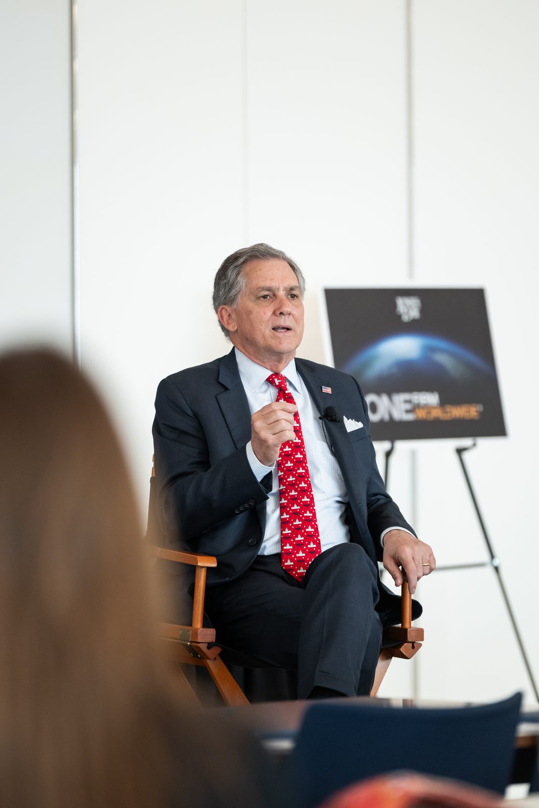 Chairman French Hill speaking