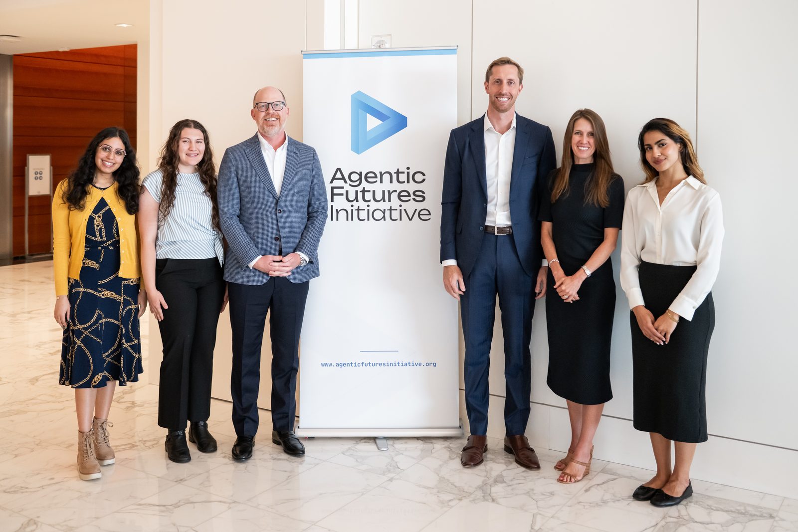 The Agentic Futures Initiative team at the symposium